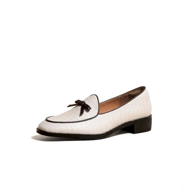 Mocassins en cuir