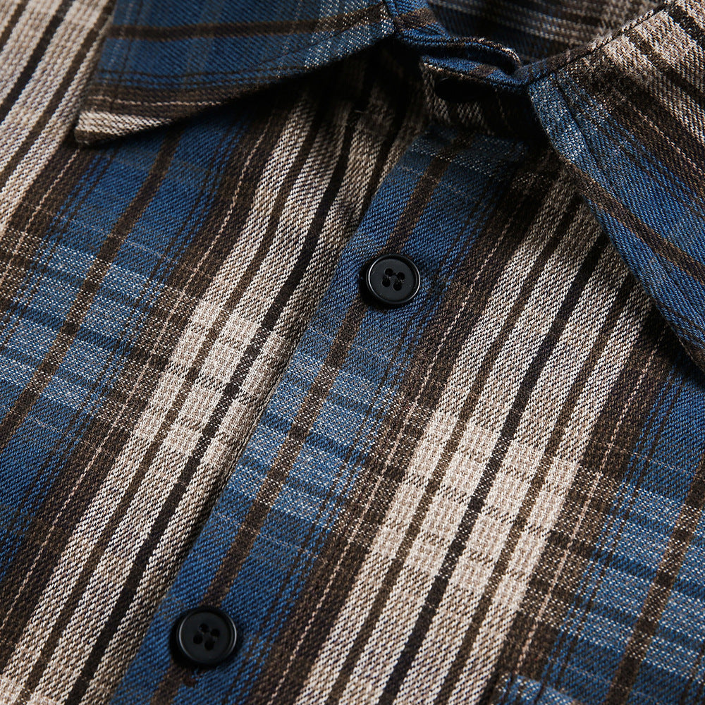 plaid shirt