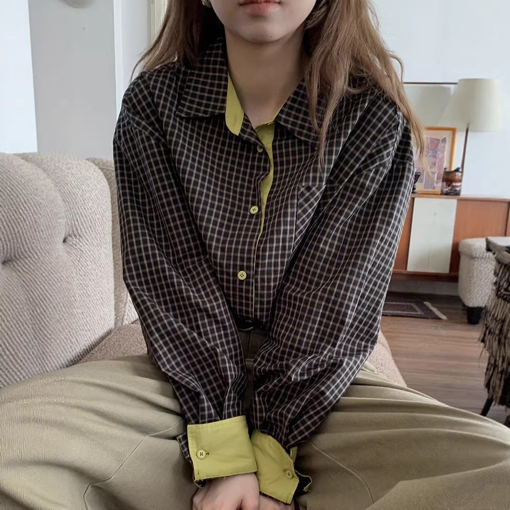 Layering Inner Long Sleeve Unique Super Cute Blouse