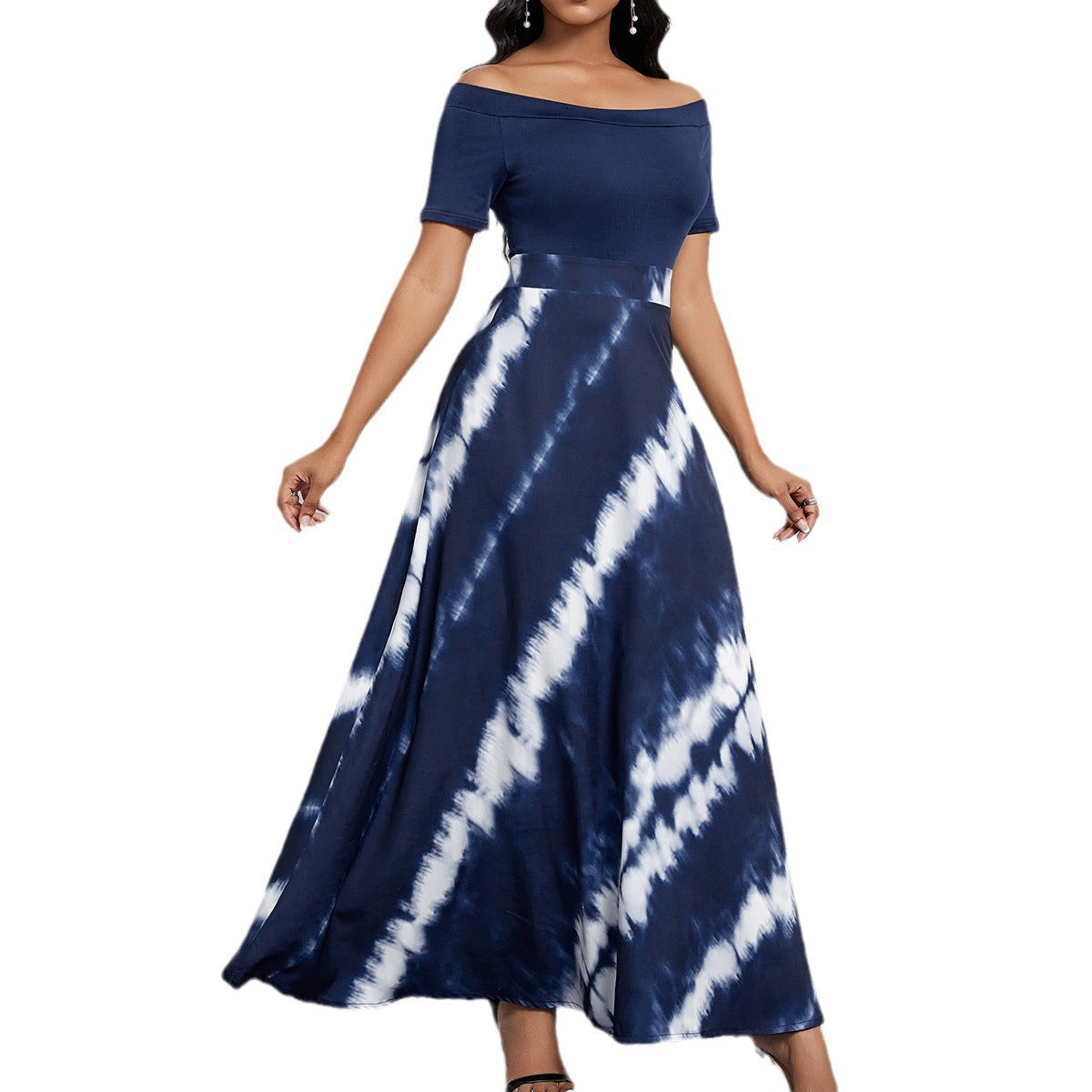 Elegant One-Shoulder Design Dress for WomenSpring and Summer New Arrival, Unique Style