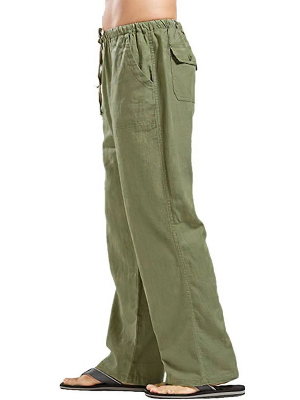 Pantalon à jambe droite