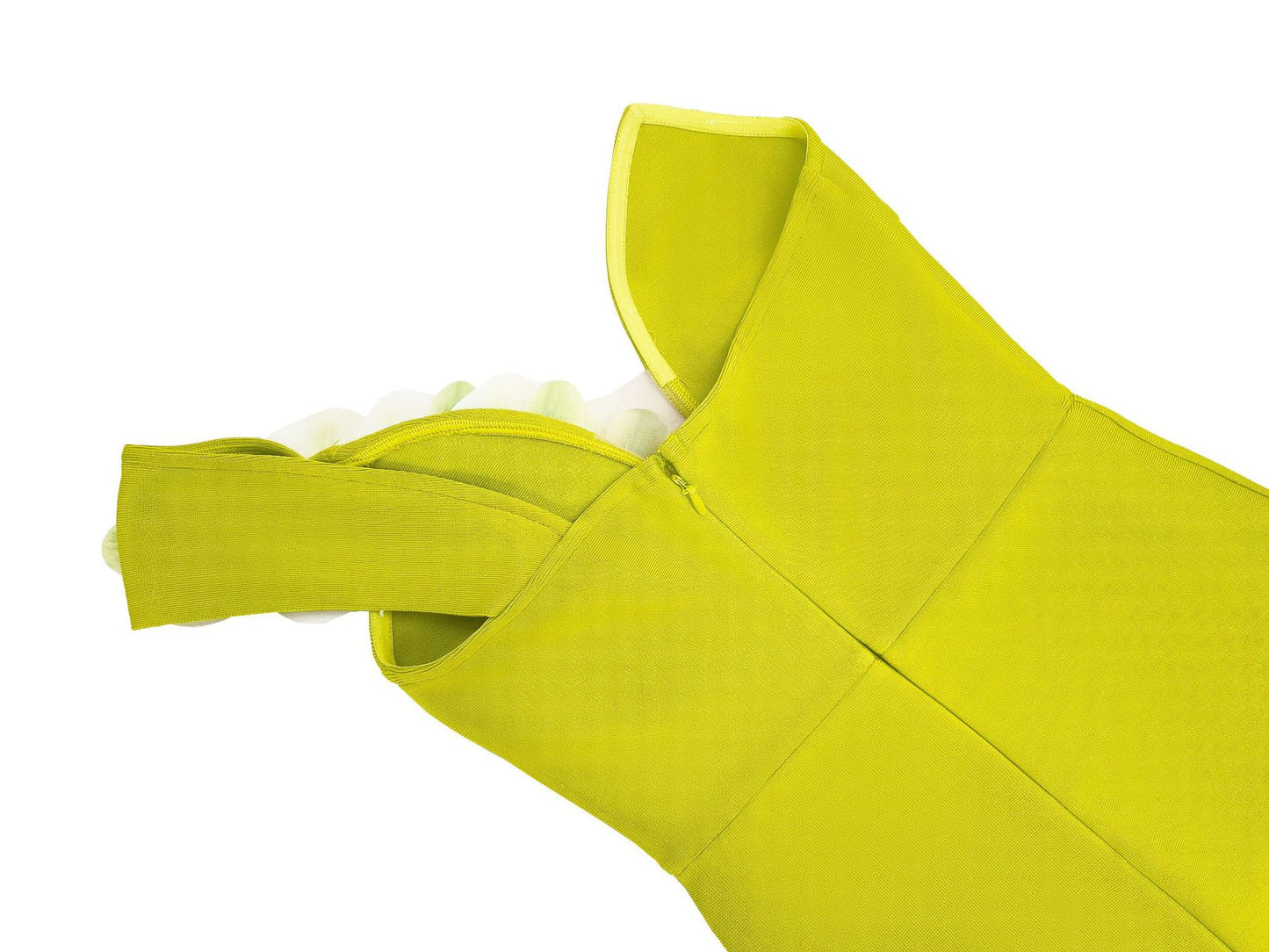 Bandage Dress Celebrity Evening Party Elegant Flower One Shoulder Bodycon Sleevess Maxi Dress Banquet Gowns