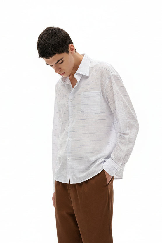 Chemise à rayures