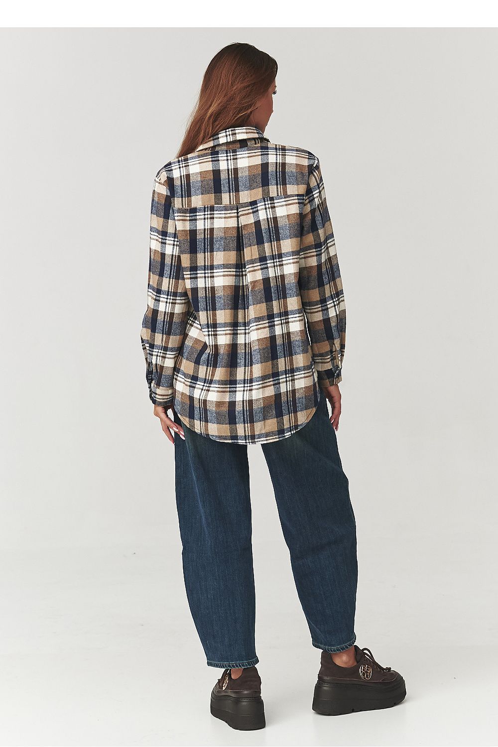 Chemise manche longue model 219732 Makadamia