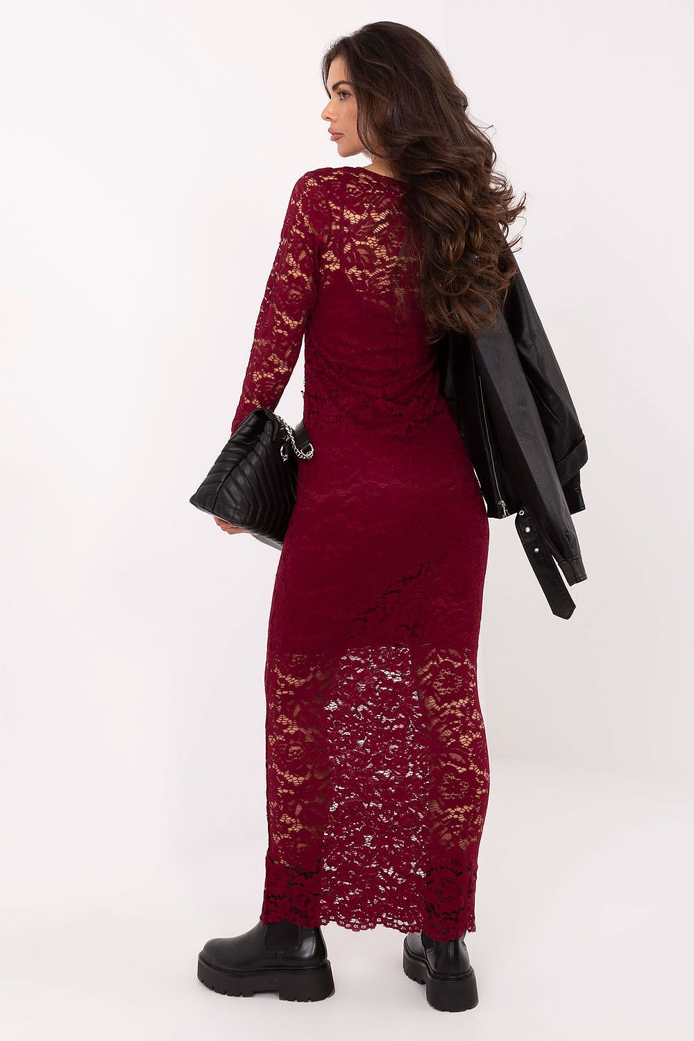 Robe longue model 220438 Rue Paris