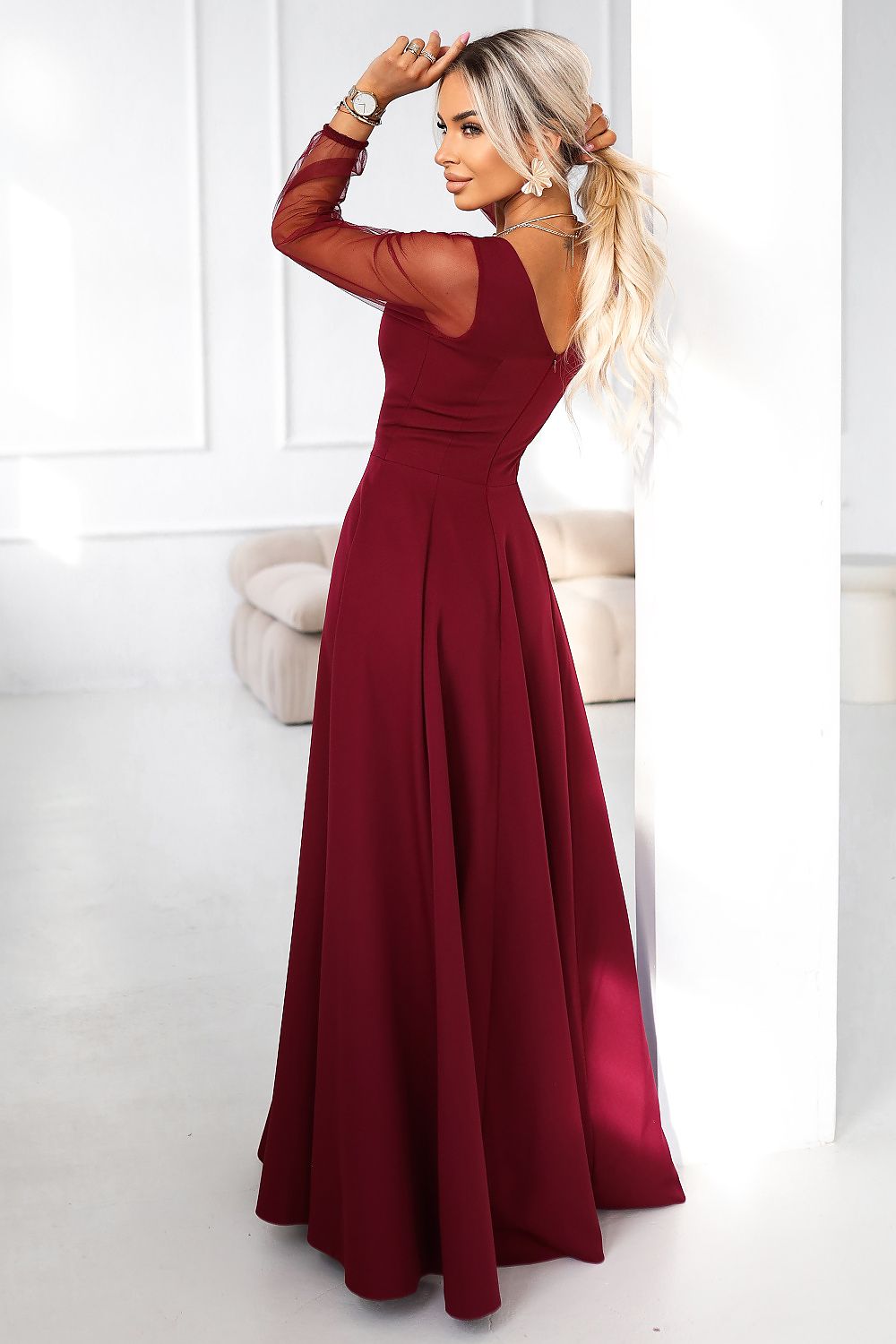 Robe longue model 222146 Numoco