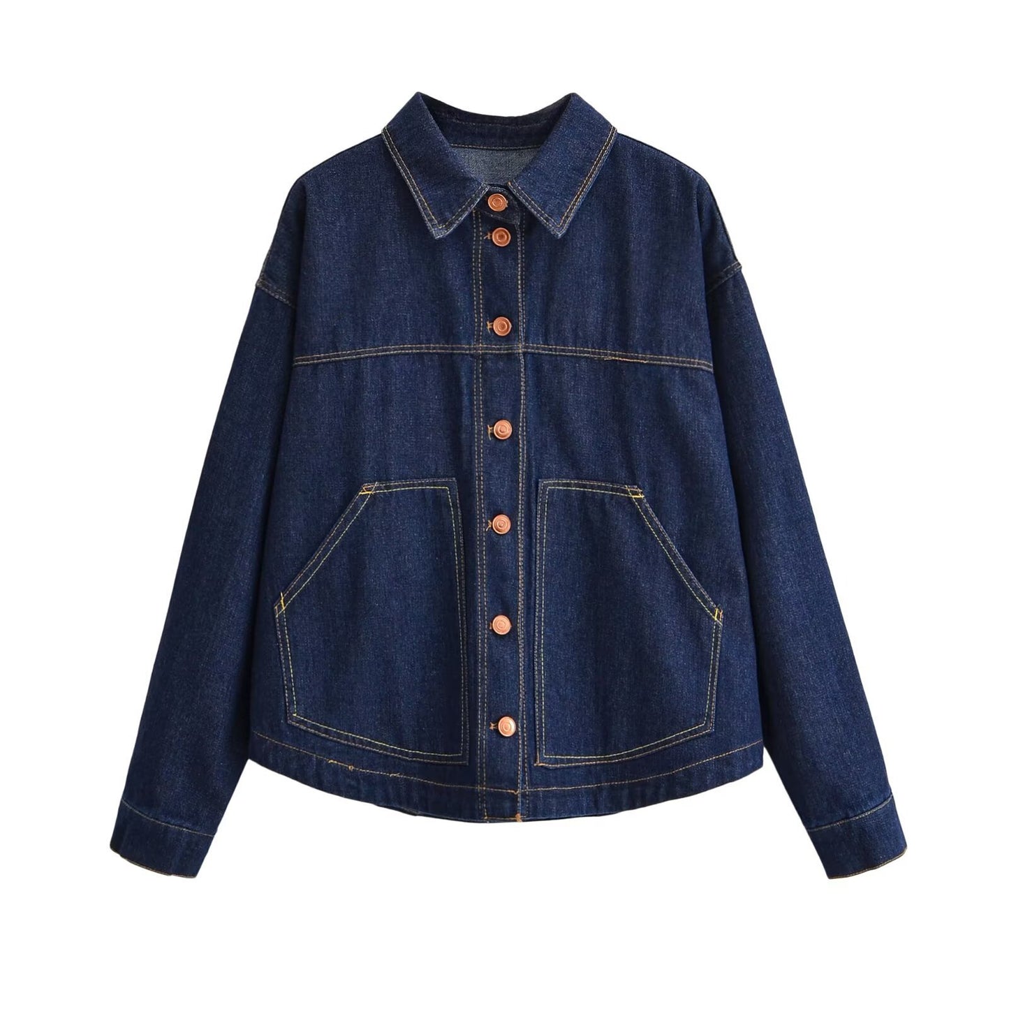 Long Sleeve Denim Jacket for Women