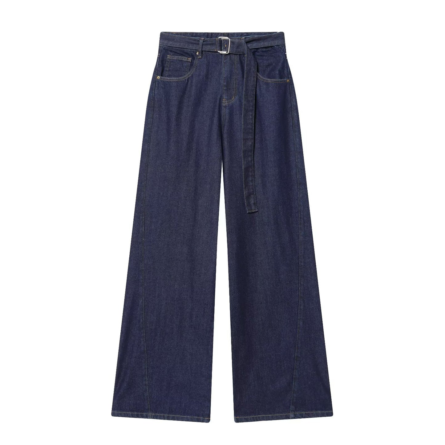 Casual style with waistband and high waisted jeans