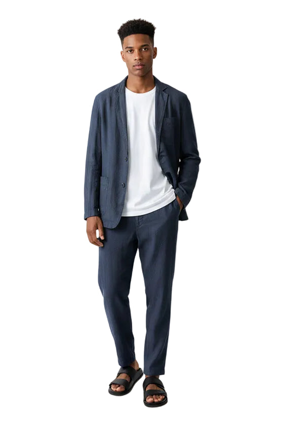 Ensemble de costume en lin