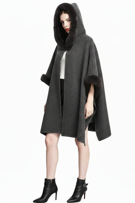 Veste écharpe cape