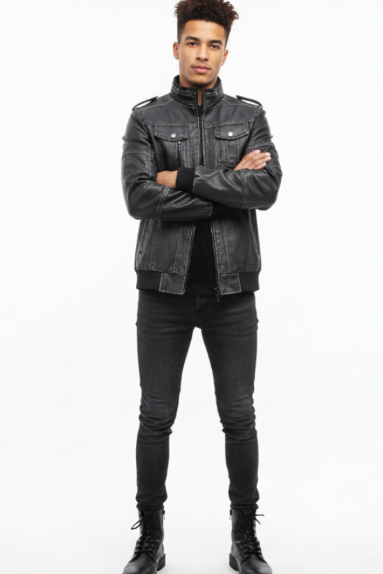 veste en cuir