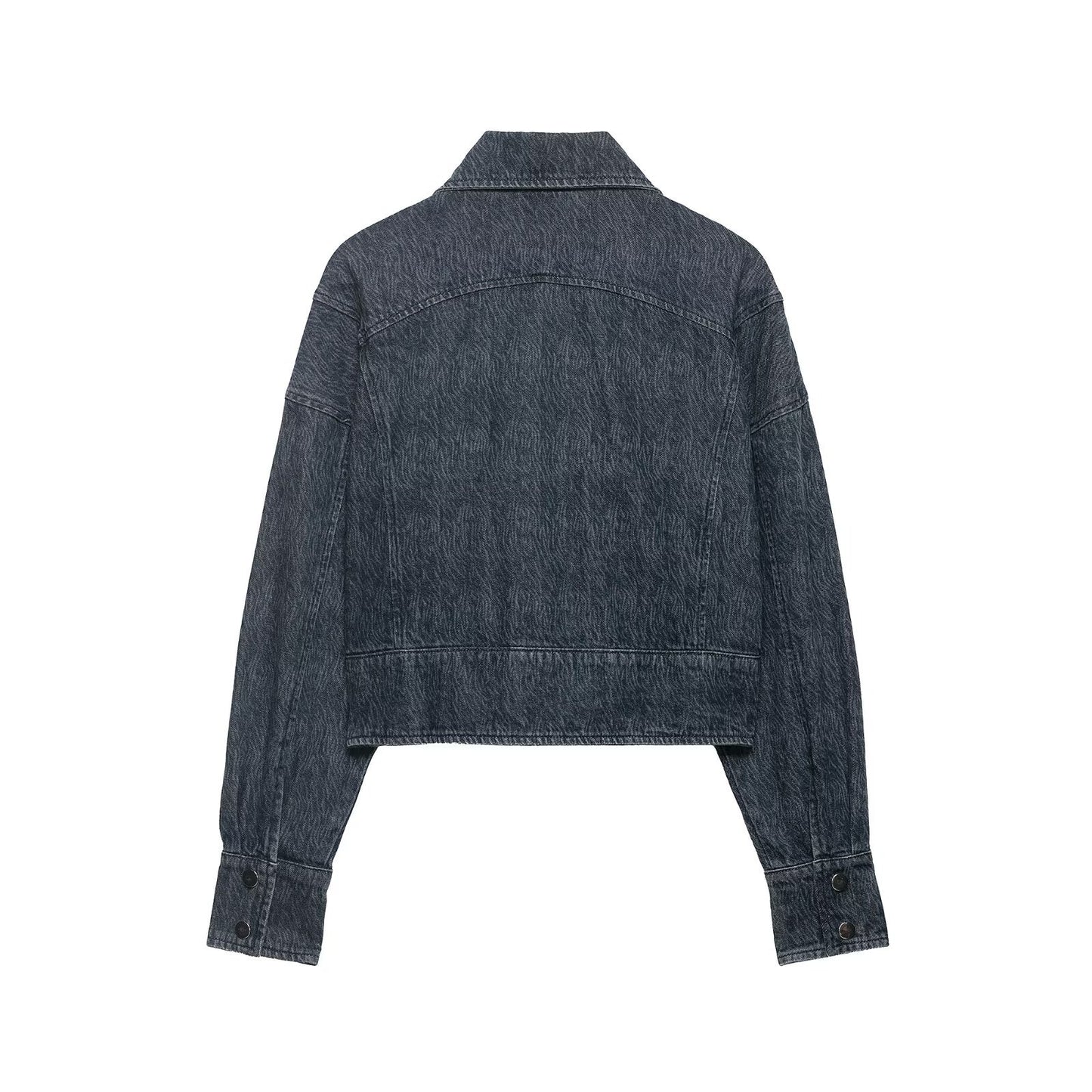 Style Short Denim Jacket for Women