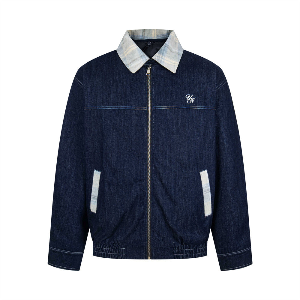 Loose denim jacket