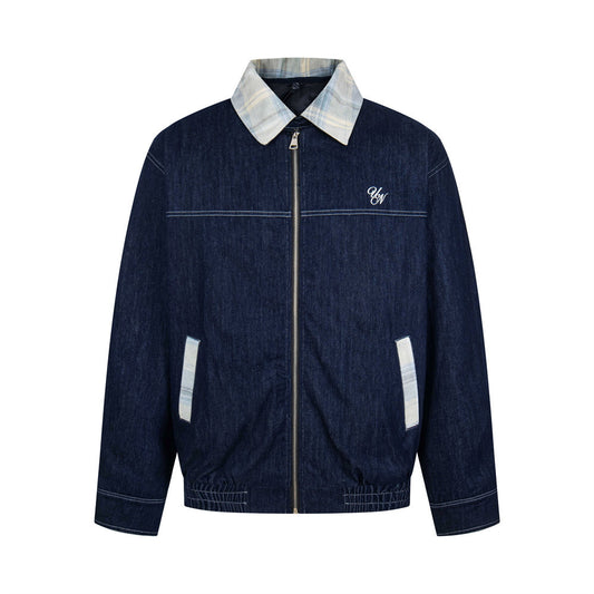 Loose denim jacket