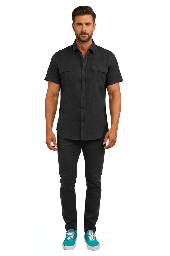 Chemise à manches courtes