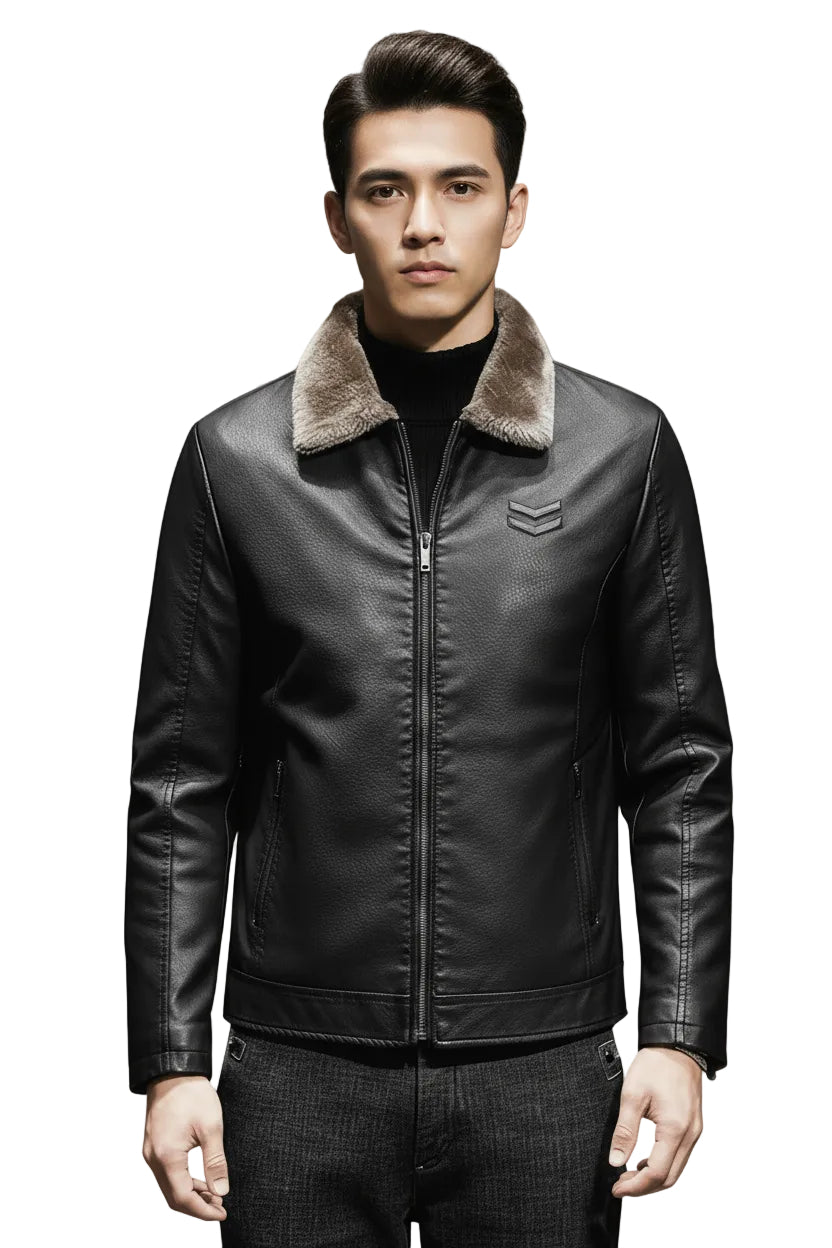 Veste en cuir