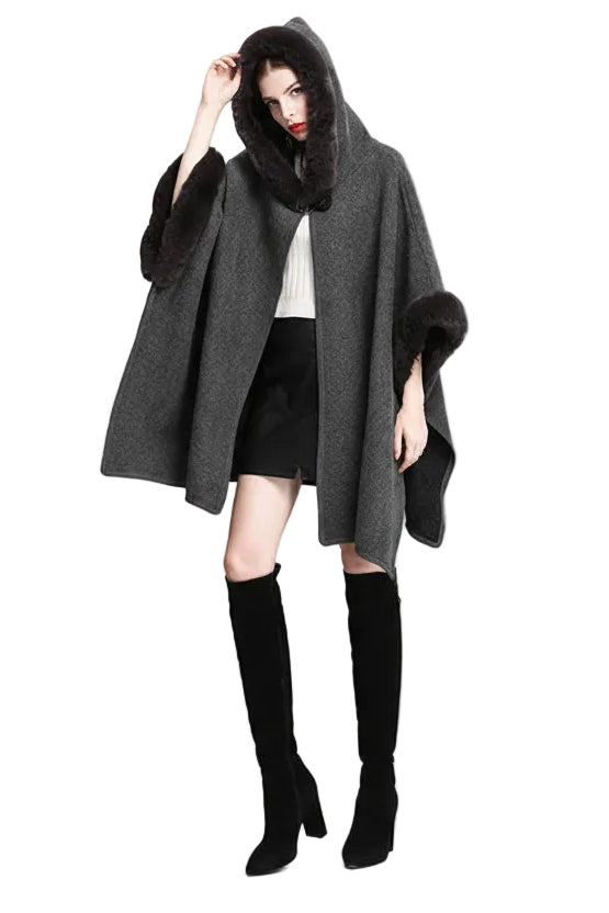 Veste écharpe cape