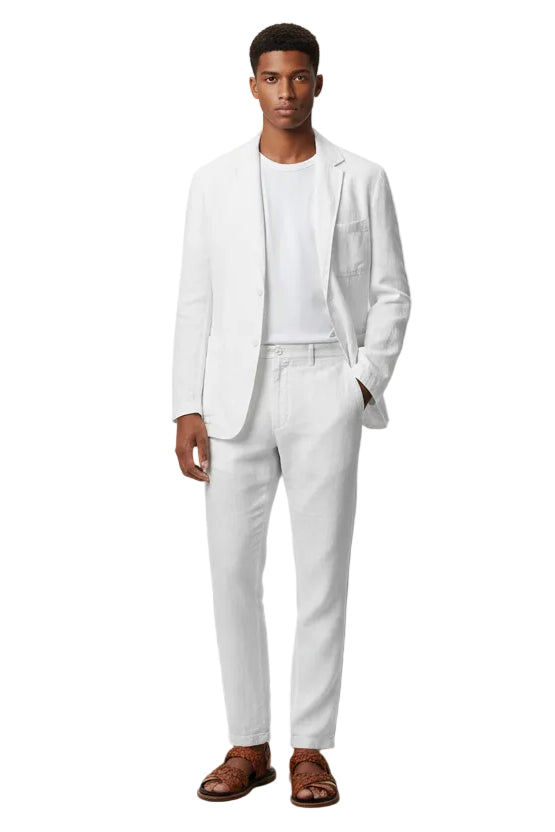 Ensemble de costume en lin