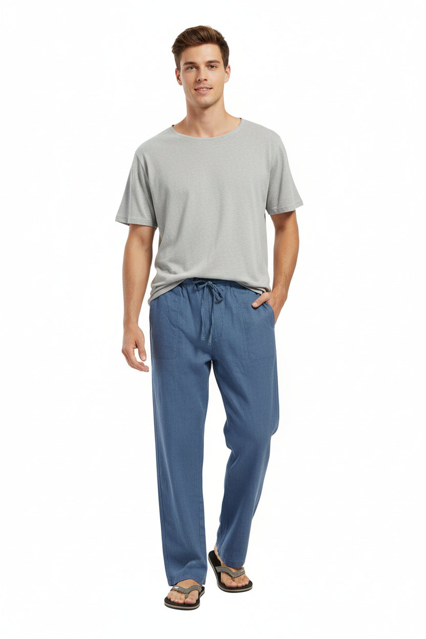 Pantalon à jambe droite