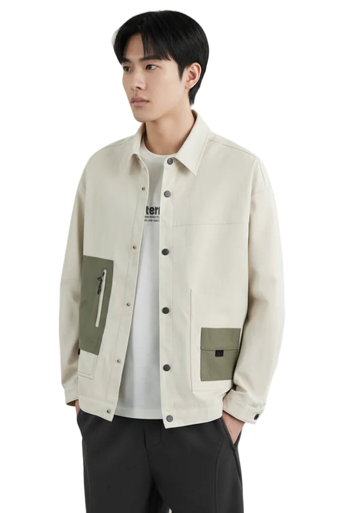 Veste en sergé