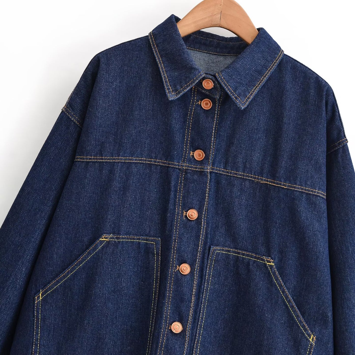 Long Sleeve Denim Jacket for Women