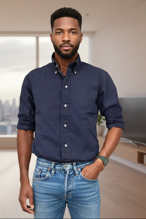 Chemise à manches longues