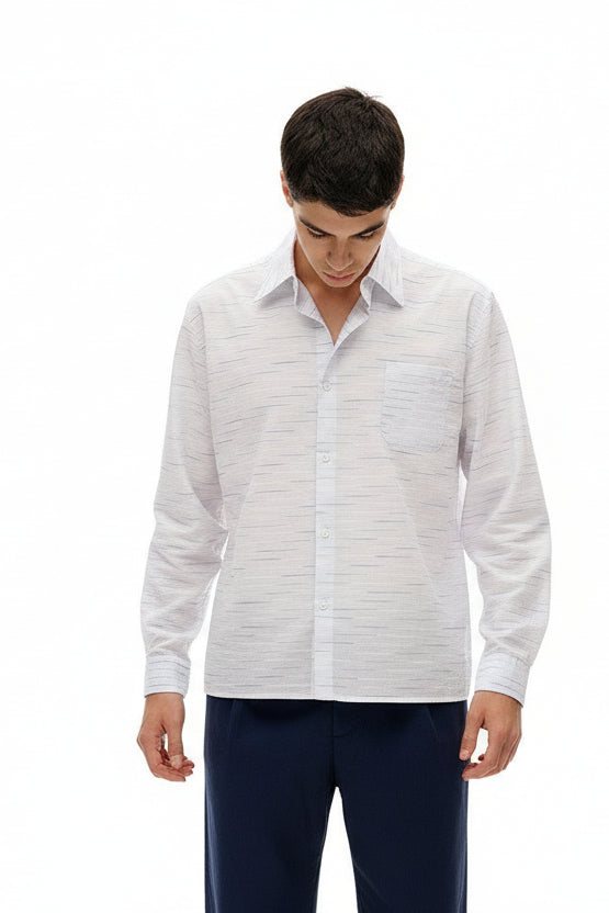 Chemise à rayures