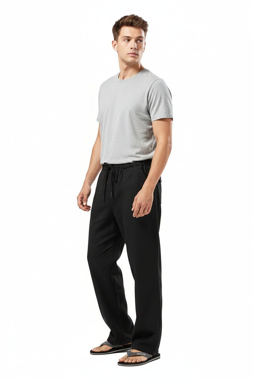 Pantalon à jambe droite