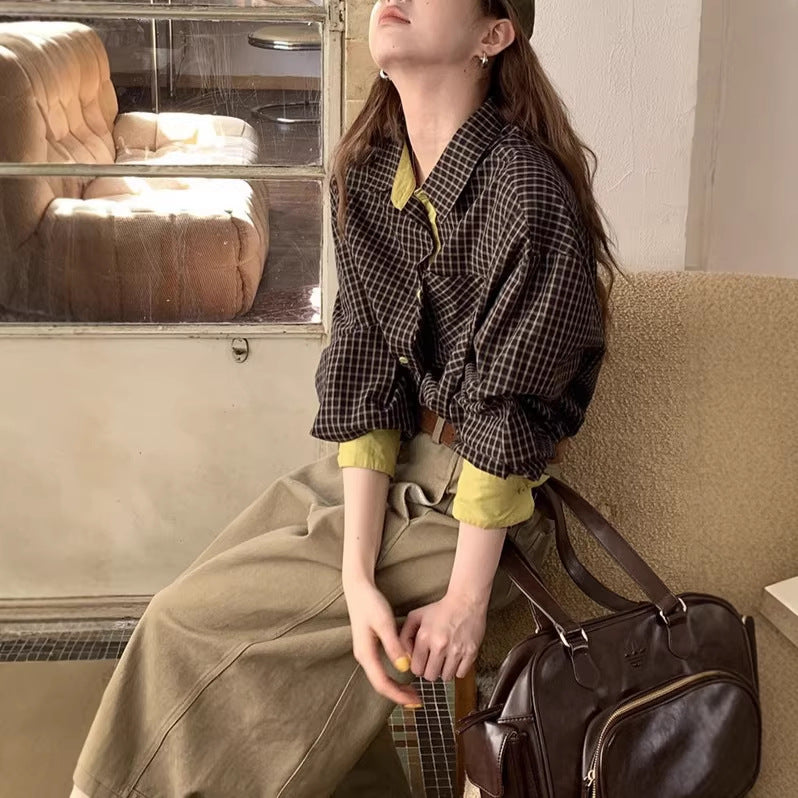 Layering Inner Long Sleeve Unique Super Cute Blouse