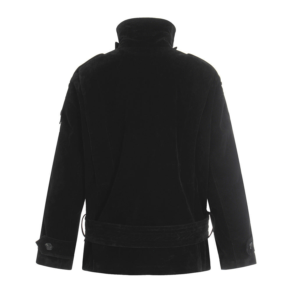 Veste mi-longue