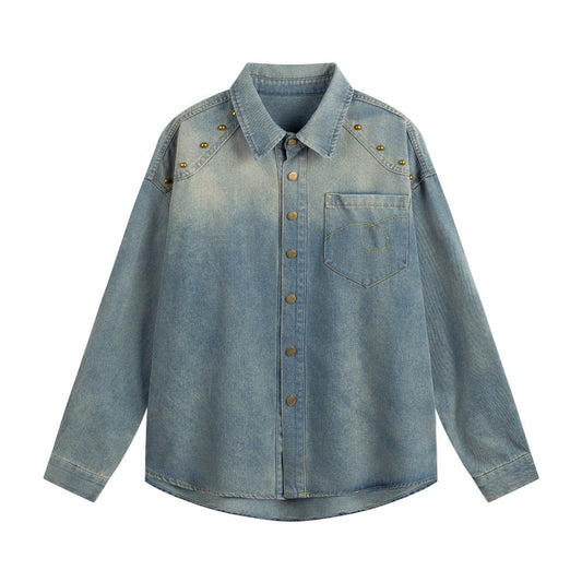 Make old washed denim shirts