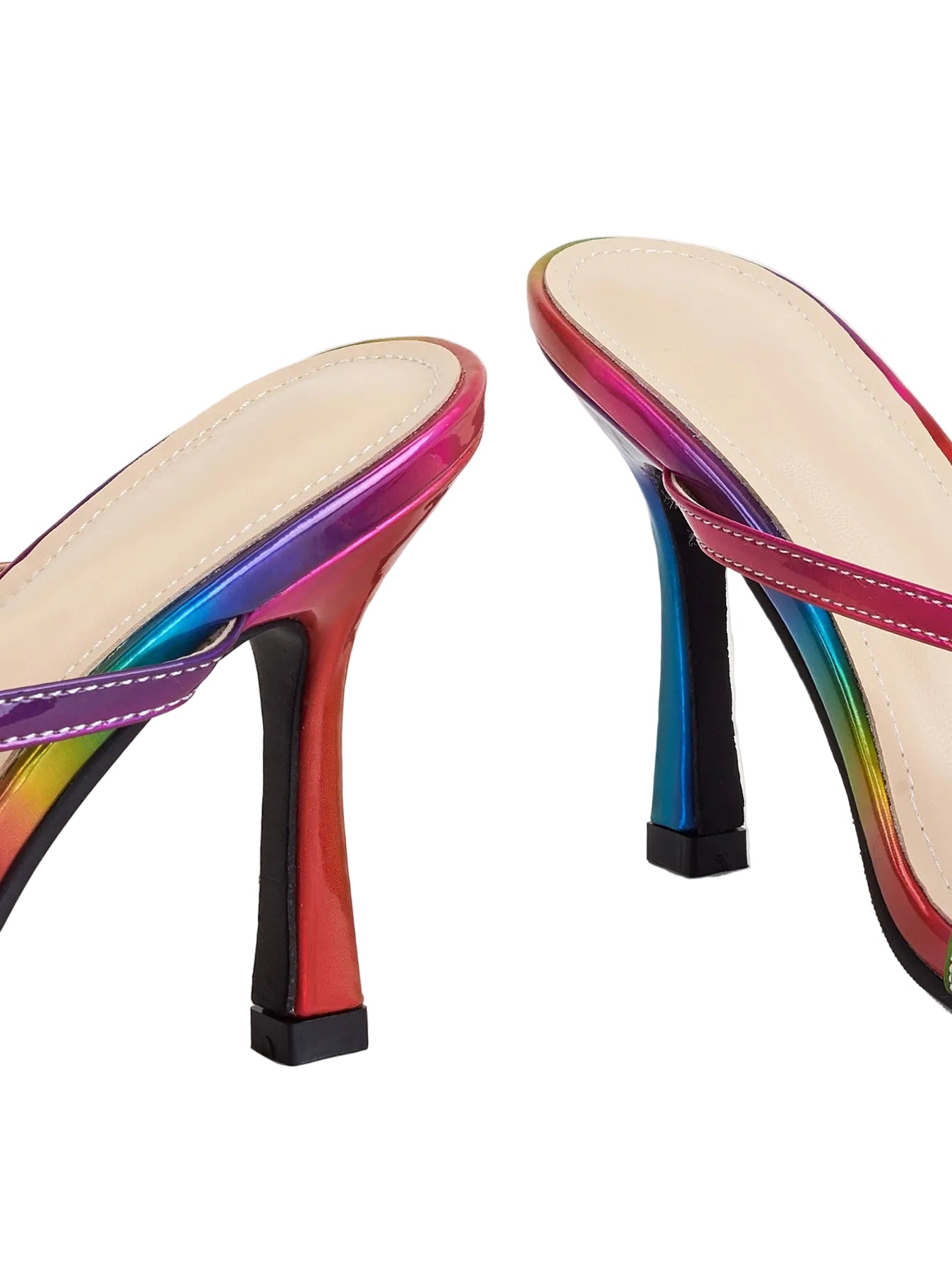 Chaussures  tongs colorées