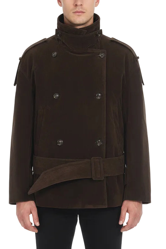 Veste mi-longue