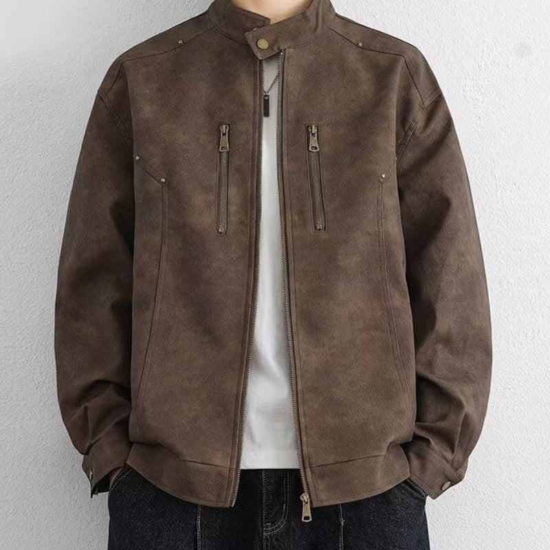 Veste en cuir