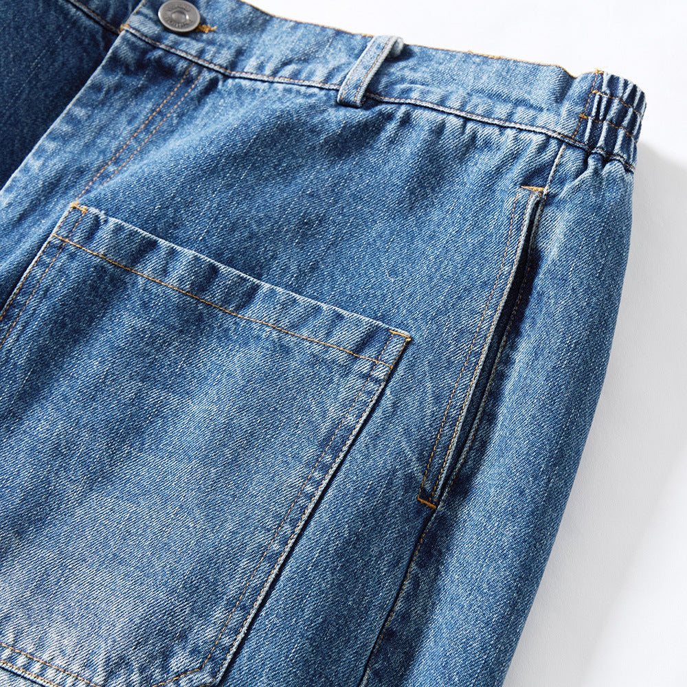 Laundry workwear denim shorts