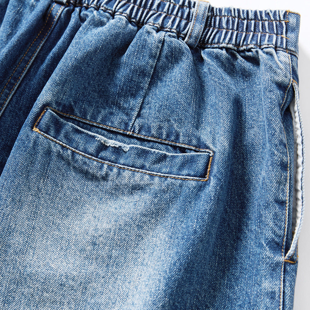 Laundry workwear denim shorts