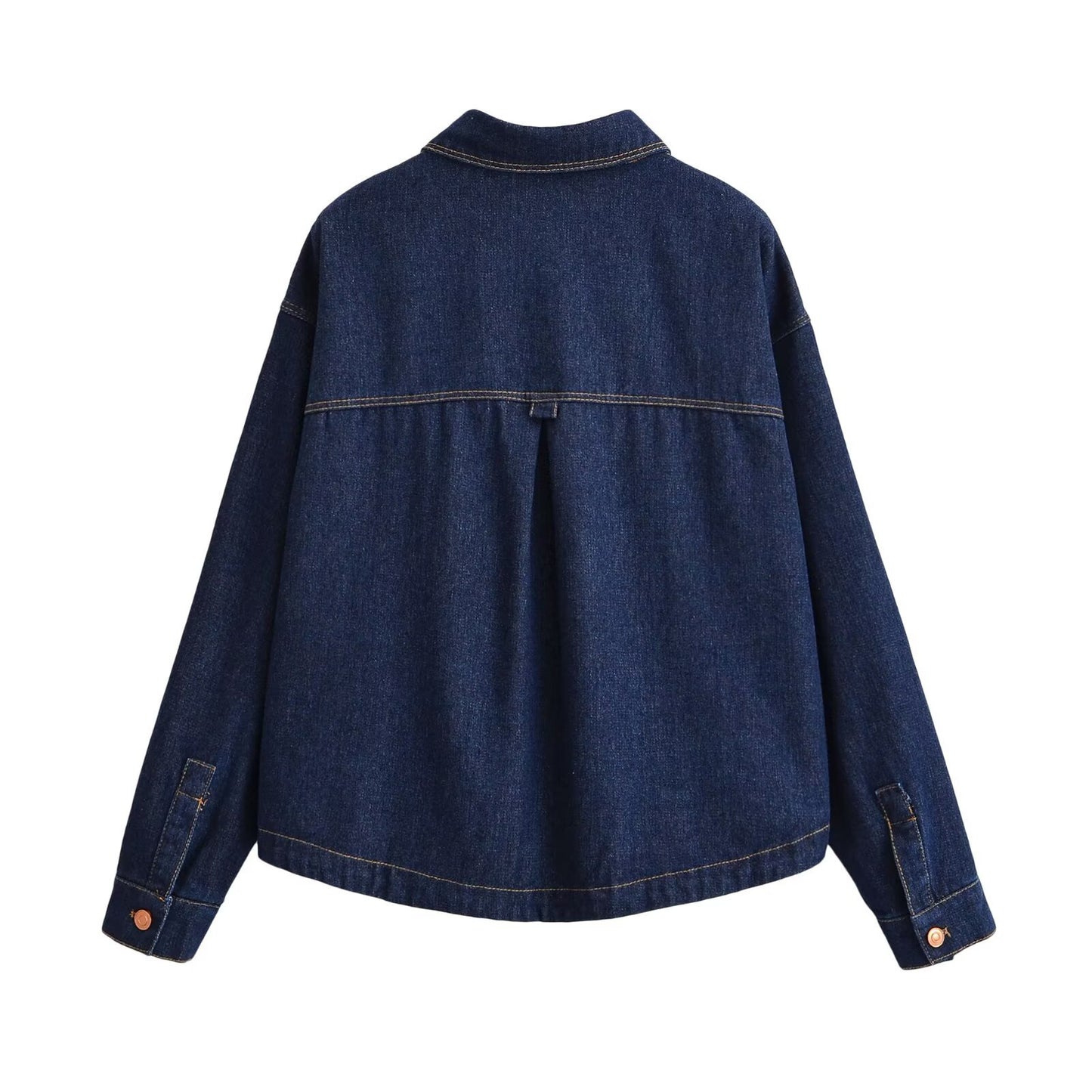 Long Sleeve Denim Jacket for Women
