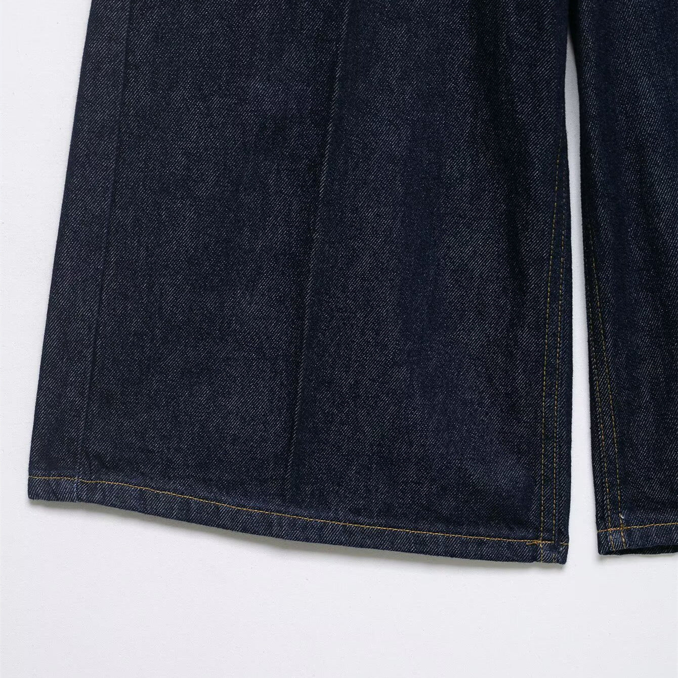 Street denim long casual shorts