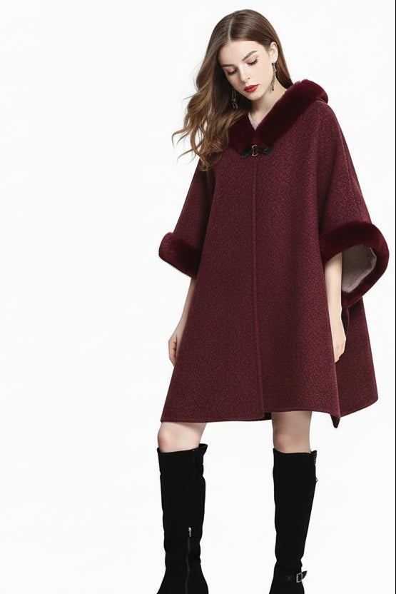 Veste écharpe cape