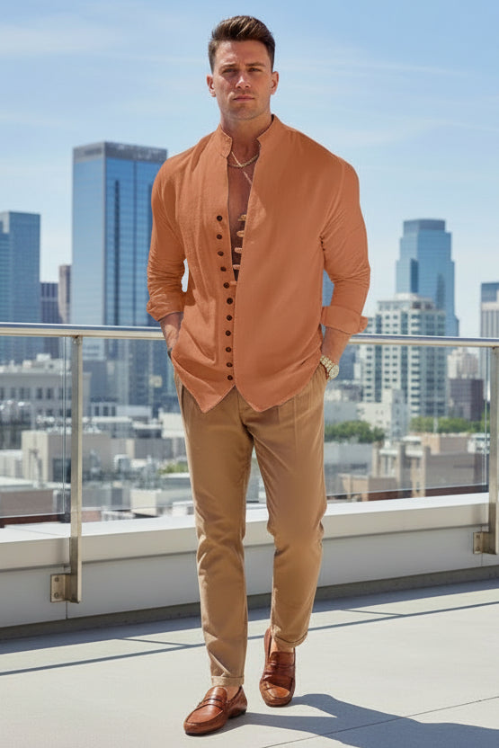 Chemise à manches longues