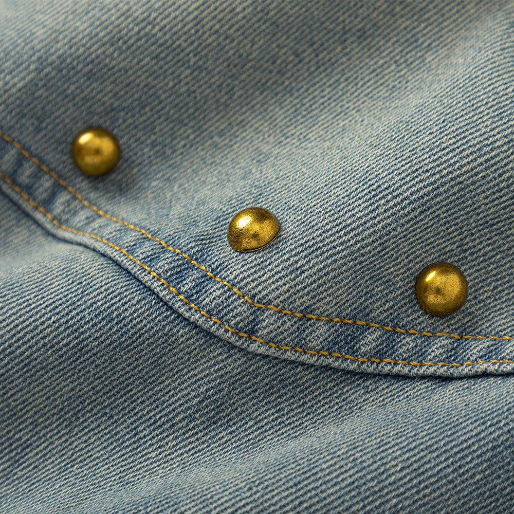 Make old washed denim shirts