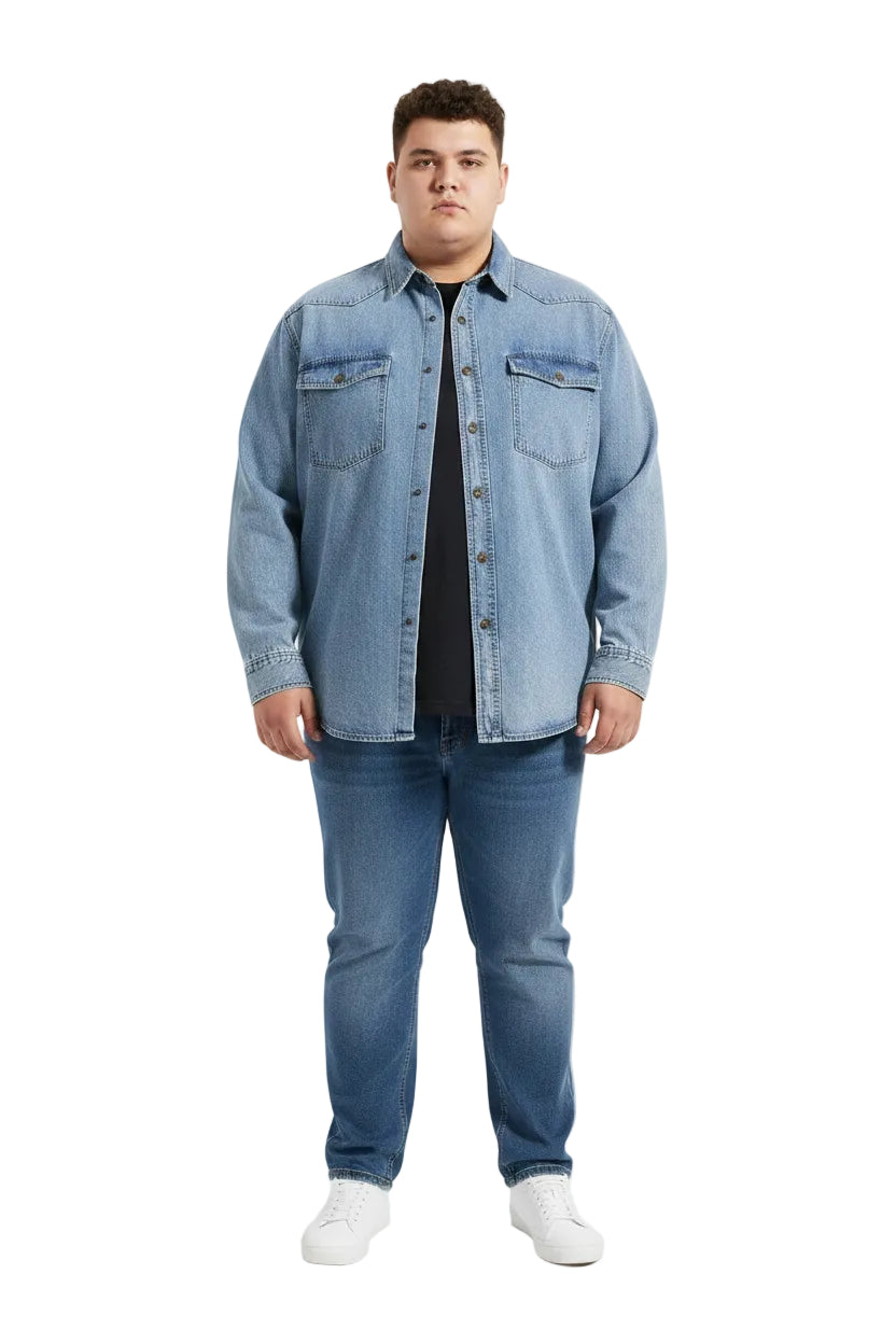chemise en denim