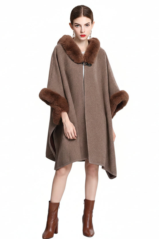 Veste écharpe cape