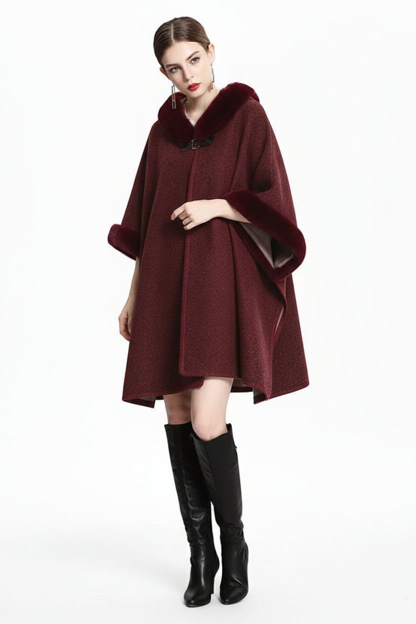 Veste écharpe cape