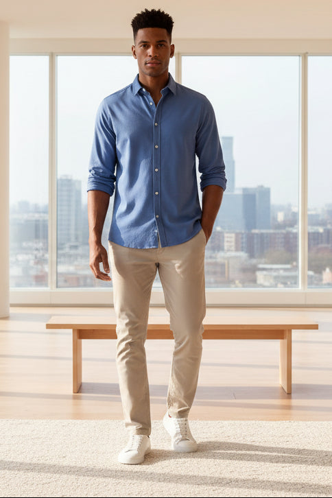 Chemise à manches longues