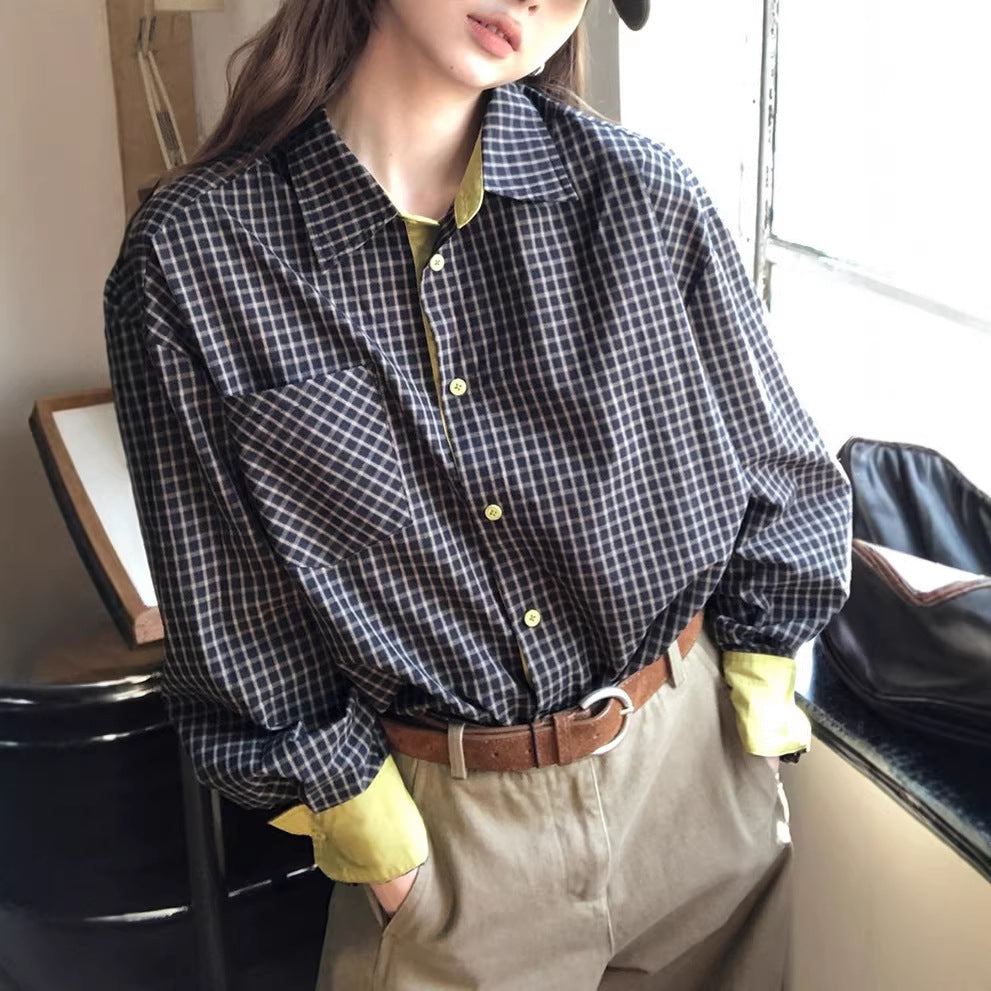 Layering Inner Long Sleeve Unique Super Cute Blouse