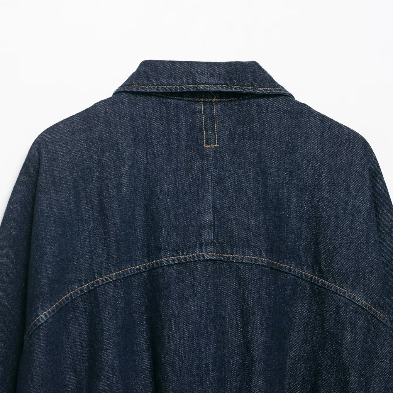 Bat sleeve denim jacket