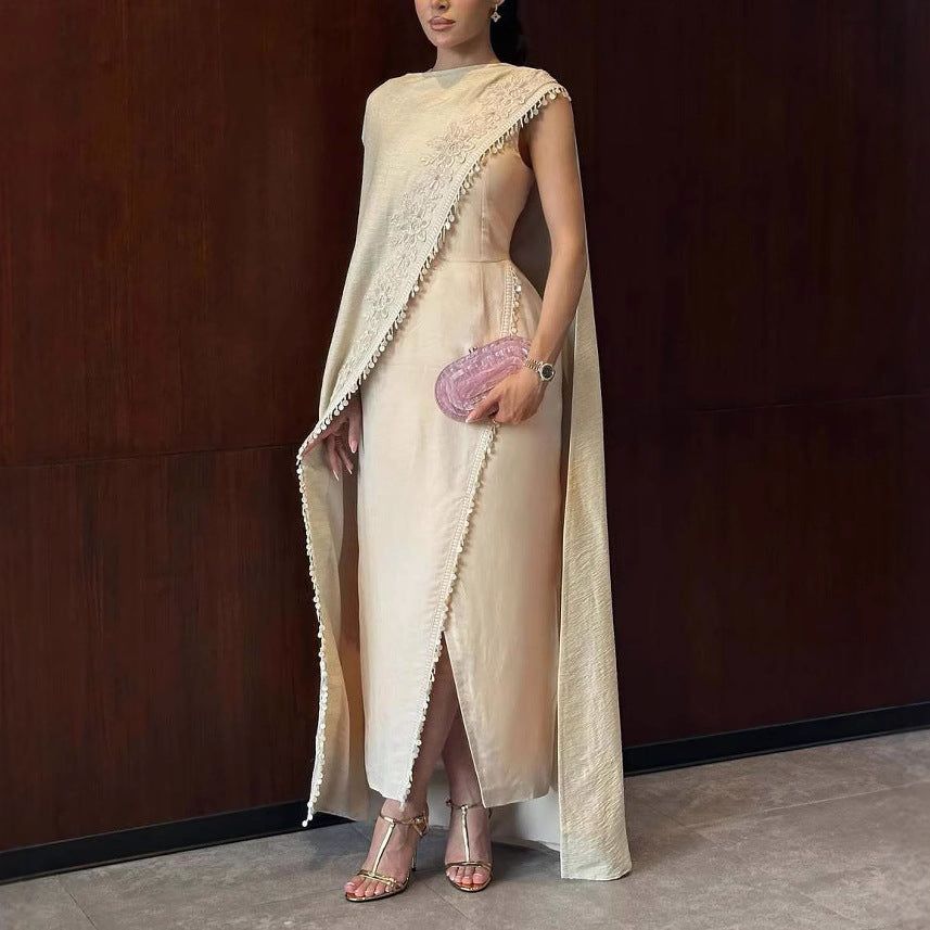 Women's Traditional Dress Long Robe Two-piece Set