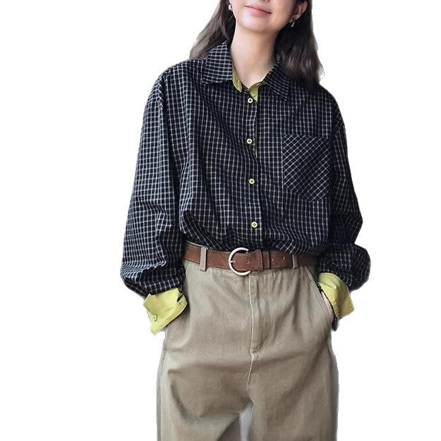 Layering Inner Long Sleeve Unique Super Cute Blouse