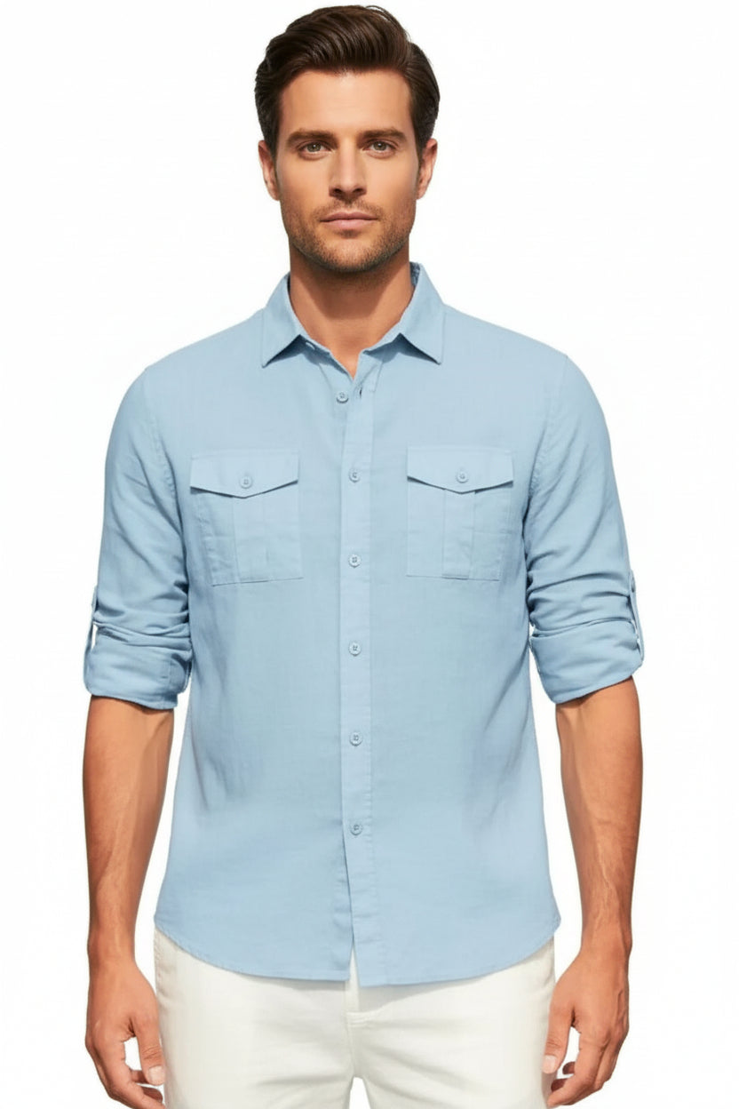 Chemise à manches longues